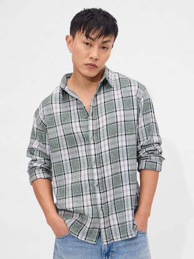 Plaid  Fern Grid