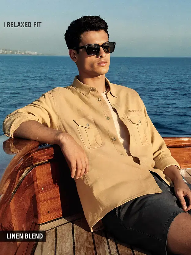 Cotton Linen Utility TAN