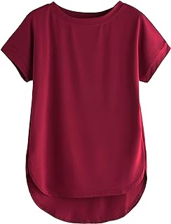 Combo of Plain Color Stylish Up and Down Cotton Ts