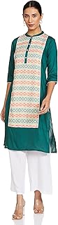 Blue Embroidered Anarkali Festive Kurta, Tights an