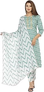 Cotton Floral Printed Anarkali Kurti with Jacket f