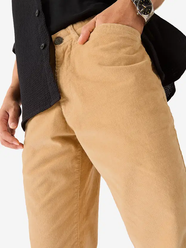 Corduroy Pants Camel