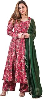 Green Pure Cotton Kurta & Pant Set for Women Solid