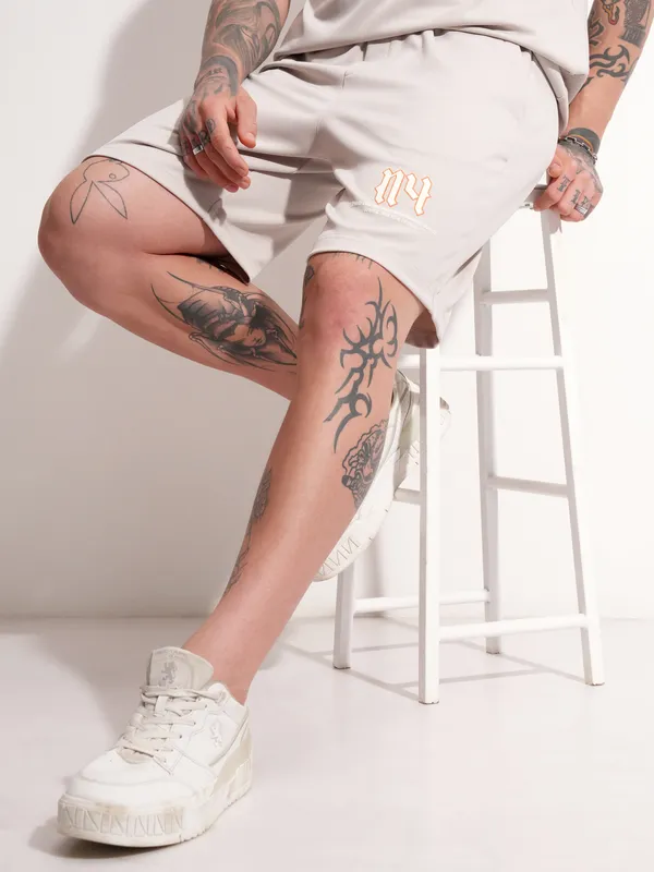 Men Blue Loose Fit Regular Shorts