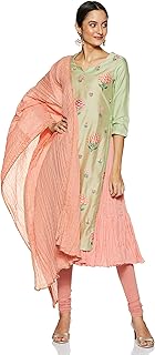 Madhuram Women and Girls Rayon Hand Work and Anark