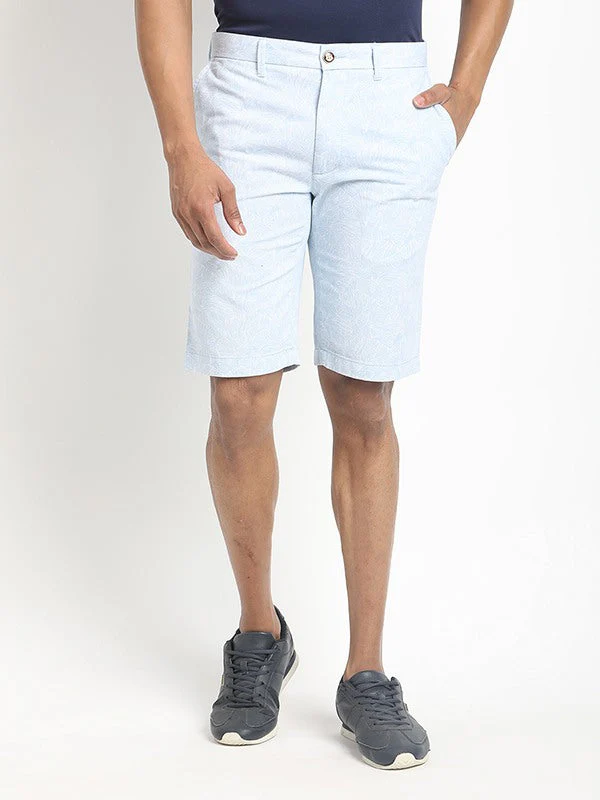 Men Printed Cotton Shorts