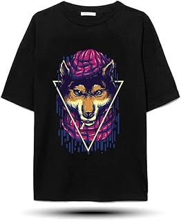 Printed Bold and Stylish Oversized Loose Fit Drop 