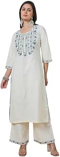 Rayon Blend Womens Embroidery Bhandhani Kurta Set