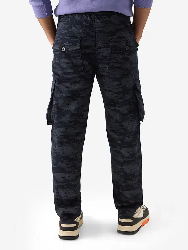Solids Camo Navy 