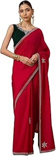 Silk Women Tussar Leaf Pattern Zari Woven Saree