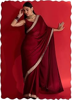 Silk Blend Women Woven Design Banarasi Silk Saree 