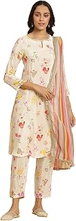 Women Art Silk Straight Kurta Sharara Suit Set