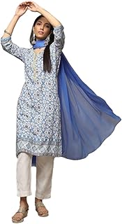 Women Art Silk Anarkali Kurta Legging Suit Set