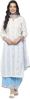 Women Cotton Blend Kalidar Printed Kurta Palazzo S