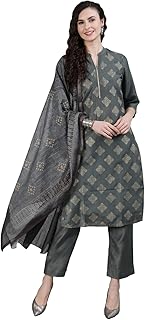 Women Cotton Bandhani Print Kurta-Trouser
