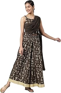 Women Cotton Blend Straight Kurta Palazzo Suit Set