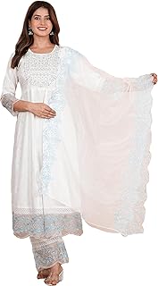 Women Cotton Straight Kurta Salwar Suit Set