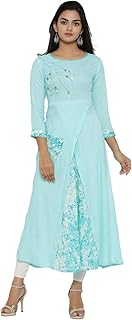 Women Cotton Straight Printed Kurta