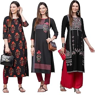 Women Metallic Cotton Front Open Printed Kurta