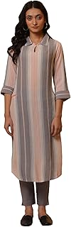 Women Poly Viscose Straight Kurta Slim Pant Suit S