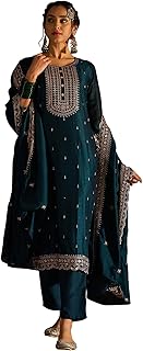 Women Poly Cotton Straight Suit Set