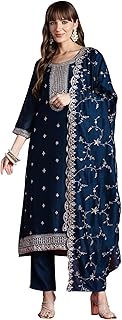 Women Poly Georgette Straight Suit set
