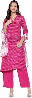 Women Modal Bandana Printed A-Line Suit Set