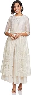 Women Printed Asymmetric Kurta Relaxed Salwar Suit