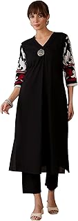 Women Printed Straight Kurta Regular Pants Suit Se
