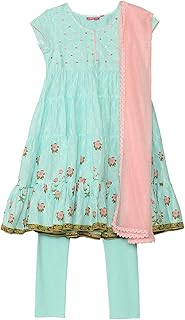 Women Polyester Printed Suit - Dress Set