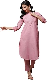 Women Rayon Straight Kurta Palazzo Suit Set