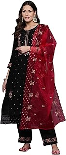 Women Rayon Straight Suit Set