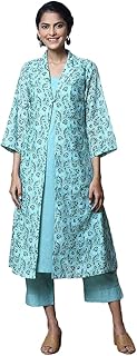 Women Straight Kurta Palazzo Suit Set