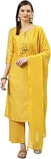 Women Viscose Straight Salwar Suit Set