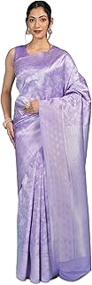 Women Wedding Raw Silk Saree Kanjivaram Style With