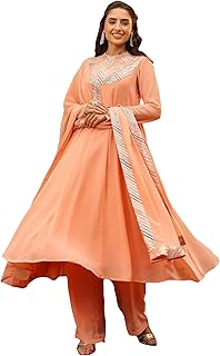 Womens Cotton Anarkali Kurta Set