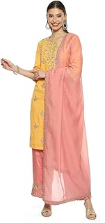 Womens Cotton Straight Salwar Suit Set (Skd6926-O