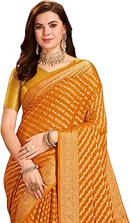 Womens Dola Silk Warli Printed Ready To Wear one 