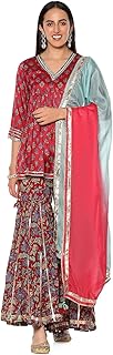 Womens Georgette Embellished Embellished Saree Wi