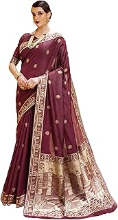 Womens Georgette Ethnic MotifPrinted Saree With U