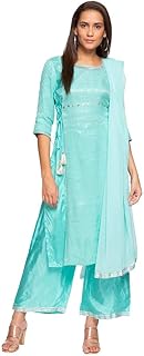 Womens Georgette Floral Printed Saree With Unstit