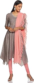Womens Heavy Georgette Sequence Work Saree With U
