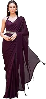 Womens Kanjivaram Art Silk Saree With Navy Blue B