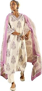 Womens Kanchipuram Silk Saree With Unstitched Blo