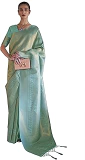 Womens Lavendar Kanjeevaram Silk Ethnic Motif Pri