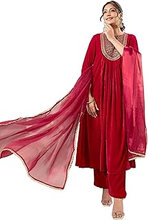 Womens Net EmbellishedPrinted Saree With Unstitch