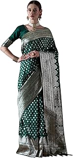 Womens Organza Embroidered Saree (TI6656_Maroon)