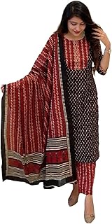 Womens Polyester Kurta-Straight Palazzo