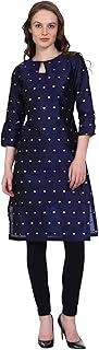 Womens Poly Crepe Bandhani Printed A-line Kurta P