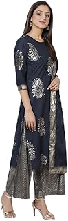 Womens Satin Silk Ethnic Motif Woven Design Saree